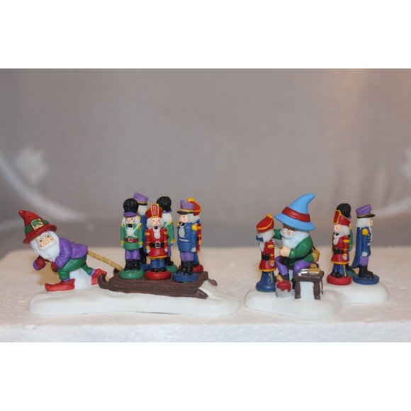 Dept 56 North Pole Village - Nutcracker Deliveries - Picture 2 of 10